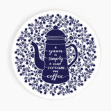 'A Yawn Is Simply A Silent Scream For Coffee' - A6 CARD / GIFT SET