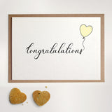 Congratulations - Greetings Card