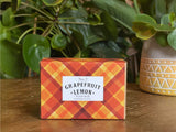 Tartan Soap Bar - Grapefruit & Lemon