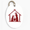 Folk Nativity Ceramic Decoration RED