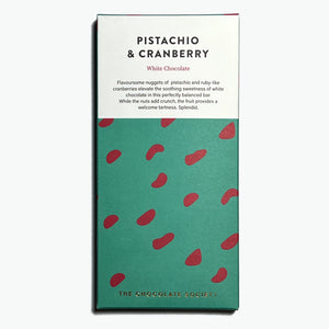 PISTACHIO & CRANBERRY CHOCOLATE BAR