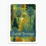 Season's Greetings Foliage Cards - mixed pack