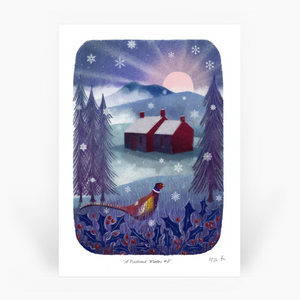 A Pentland Winter - Scene 3  - Art Print
