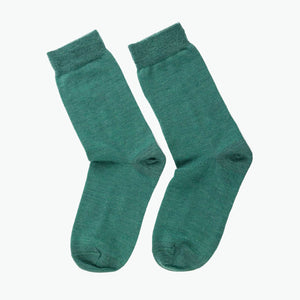 Green Merino Socks