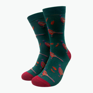 Pheasant Bamboo Socks