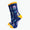 Floral Bamboo Socks (Blue/Yellow/Pink)