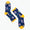 Floral Bamboo Socks (Blue/Yellow/Pink)