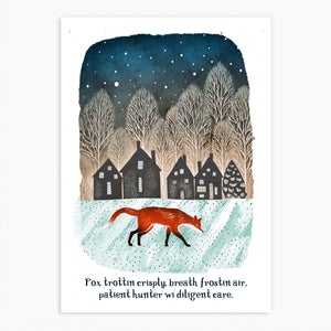 Fox Village Christmas Cards