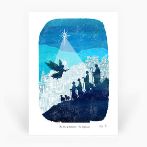 'The Shepherds' Art Print