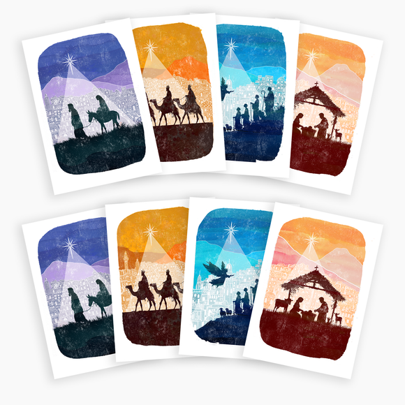 Star Of Bethlehem Christmas Cards