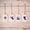 Folk Angel Ceramic Decoration BLUE