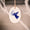 Folk Angel Ceramic Decoration BLUE