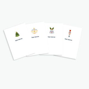 Minimalist Christmas Cards - Pack of 4
