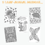 30 AUTUMN & THANKSGIVING Colouring Sheets - Free Download