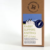 Knitting Kit - Rabbit Slippers, Colonsay Wool