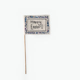 Liberty 'Happy Easter' Mini Flag/Cake Topper