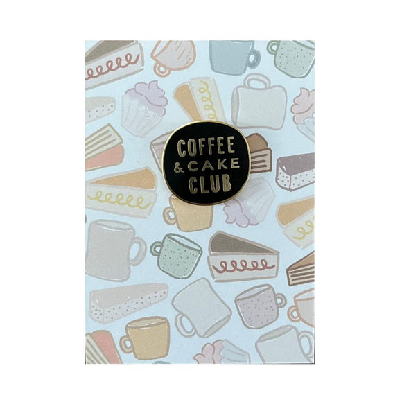 Coffee and Cake Club - Enamel Pin