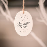 Ceramic Tree Decorations - Dachshund Series