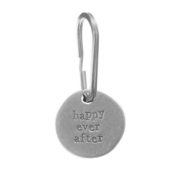 Happy Ever After - Pewter Keychain