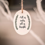 Ceramic Tree Decorations - Rustic Christmas
