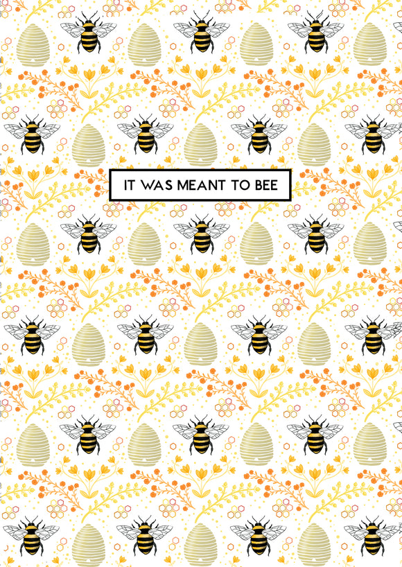 It was meant to Bee A6 Card