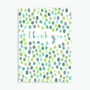 thank you - A6 greetings card