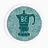 Be Kind Ceramic Coaster