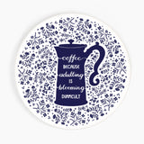 'Coffee because adulting is blooming difficult' - A6 CARD / GIFT SET