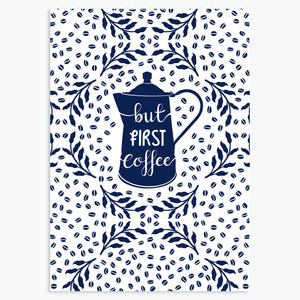 'But First Coffee' - A6 CARD / GIFT SET