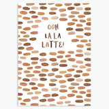 'Ooh La Latte' - A6 CARD / GIFT SET