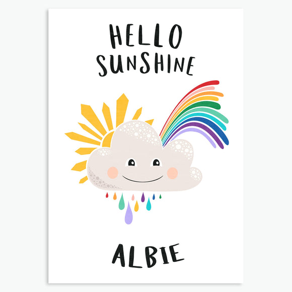 Hello Sunshine A6 Card