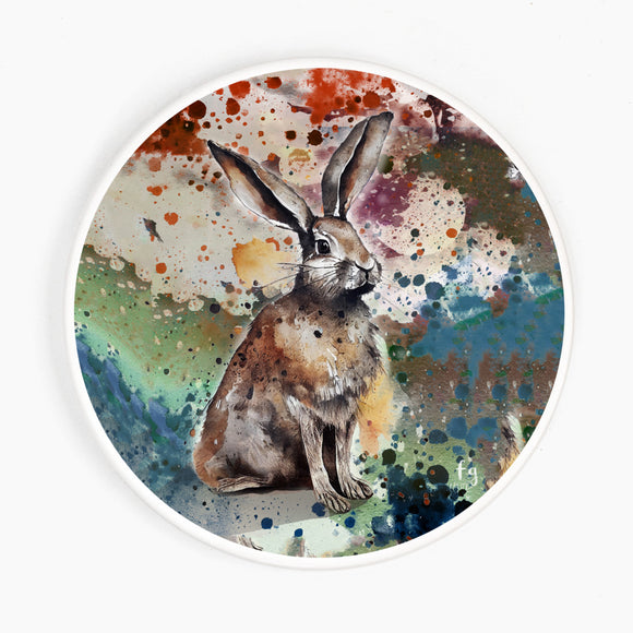 Hare Ceramic Coaster