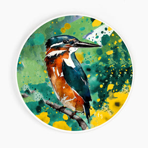 Kingfisher Ceramic Coaster