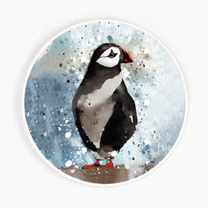 Puffin Ceramic Coaster