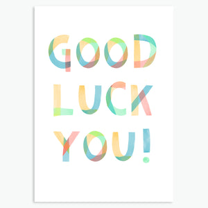 GOOD LUCK YOU!