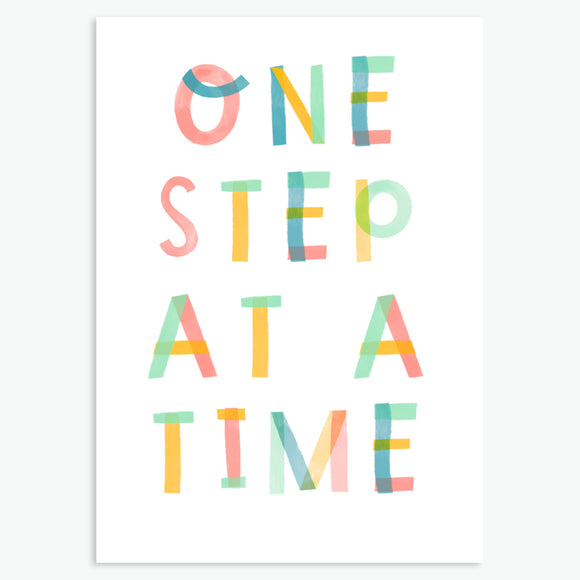 ONE STEP AT A TIME