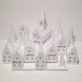 Christmas Paper House Lights