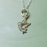 Sterling Silver Dove Pendant
