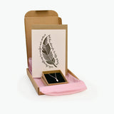 FEATHER PENDANT GIFT BOX