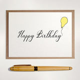 Happy Birthday - Greetings Card