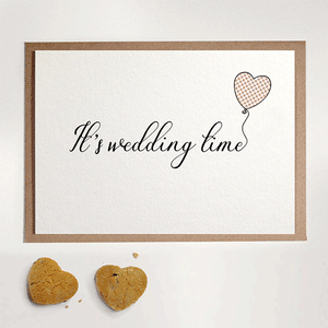 It's wedding time - Greetings Card