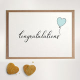 Congratulations - Greetings Card