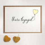 You're Engaged - Greetings Card