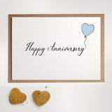 Happy Anniversary - Greetings Card