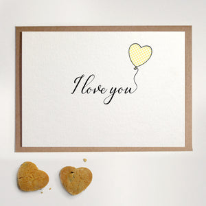 I love you - Greetings Card
