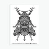 Wee Beasties #1 - 8 Insect Colouring Sheets