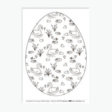 FREE EASTER Colouring Sheets - Flowers, Bunnies, Eggs and Rainbows