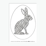 FREE EASTER Colouring Sheets - Flowers, Bunnies, Eggs and Rainbows