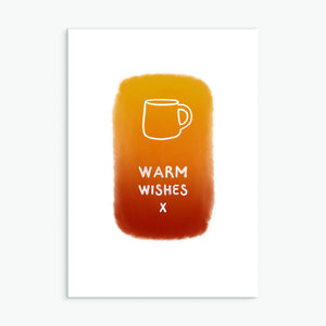 Warm Wishes Mug, A6 Card