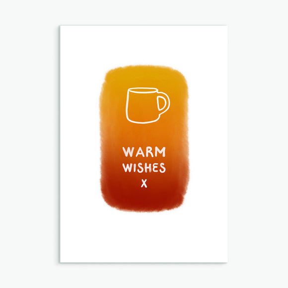 Warm Wishes Mug, A6 Card